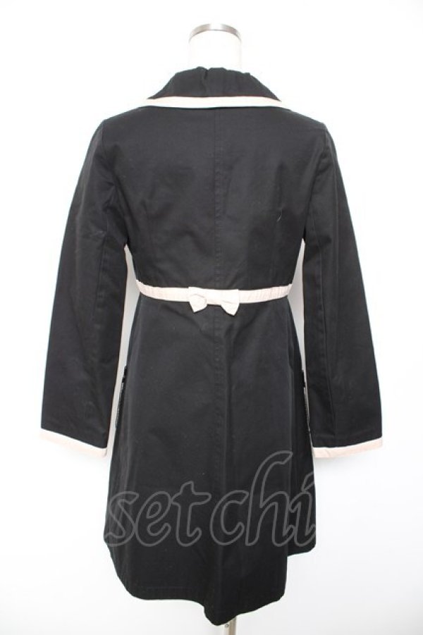 画像2: MILK / Spring Dollyコート  黒 Y-26-01-22-135-ML-CO-SZ-ZY (2)