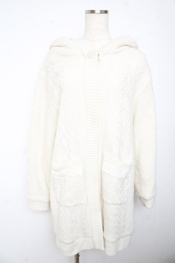 画像1: axes femme / 裏ボアコーデイガン  生成り Y-26-01-22-141-AX-JA-SZ-ZTC053 (1)