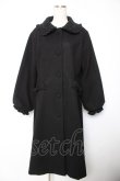 画像1: m petit by misako / TT*AOKロングコート L 中黒 Y-26-01-22-148-LO-CO-SZ-ZY (1)