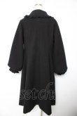 画像2: m petit by misako / TT*AOKロングコート L 中黒 Y-26-01-22-148-LO-CO-SZ-ZY (2)