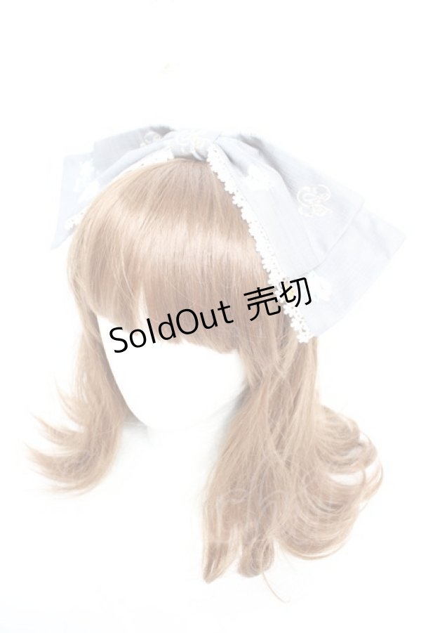 画像1: Angelic Pretty / Un Birthdayカチューシャ  グレー Y-26-01-22-021-AP-AC-SZ-ZY (1)