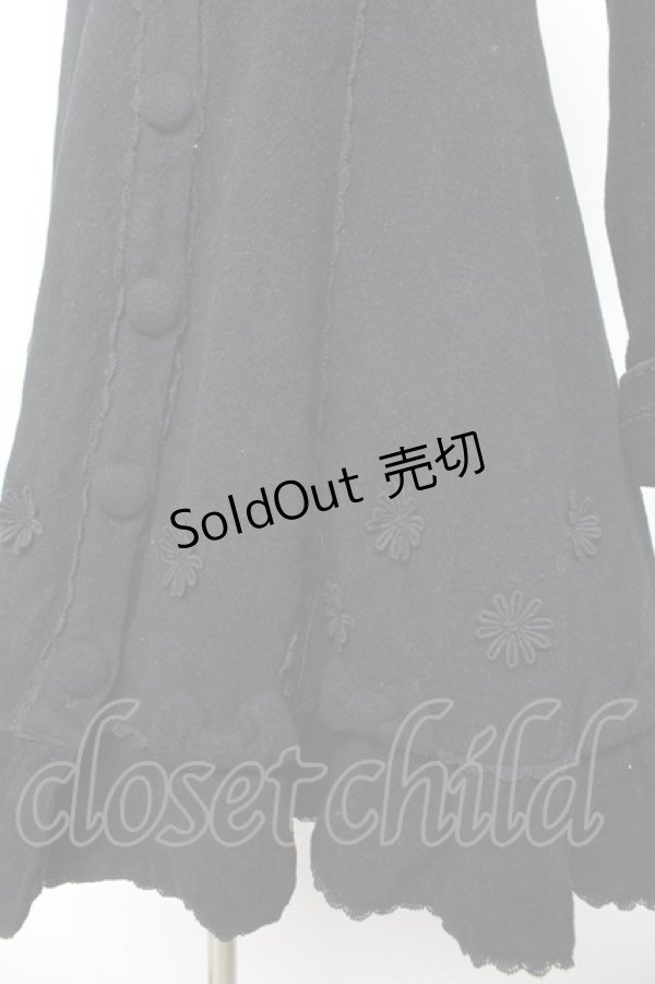 画像4: metamorphose / マーガレットコート  黒 Y-26-01-22-149-ME-CO-SZ-ZTC049 (4)