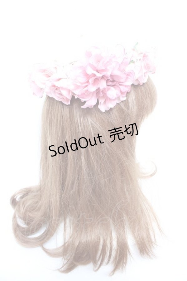 画像3: BABY, THE STARS SHINE BRIGHT / 眠れる森の美女ローズ花冠  ピンク Y-26-01-22-023-BA-AC-SZ-ZY (3)