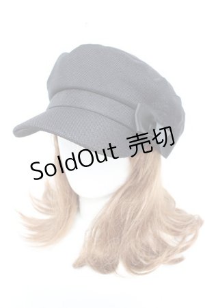 画像: m petit by misako / サンリオキャラクターズコラボ キャスケット  黒 Y-26-01-22-027-LO-AC-SZ-ZY