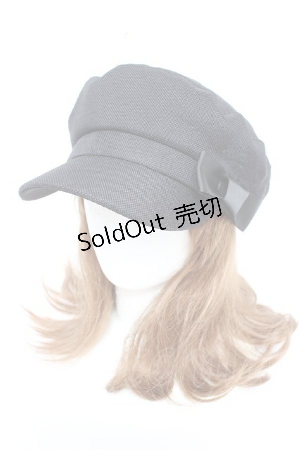 画像1: m petit by misako / サンリオキャラクターズコラボ キャスケット  黒 Y-26-01-22-027-LO-AC-SZ-ZY (1)