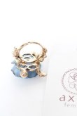 画像2: axes femme / フェイバリットローズリング  ブルー Y-26-01-22-003-AX-AC-SZ-ZY (2)