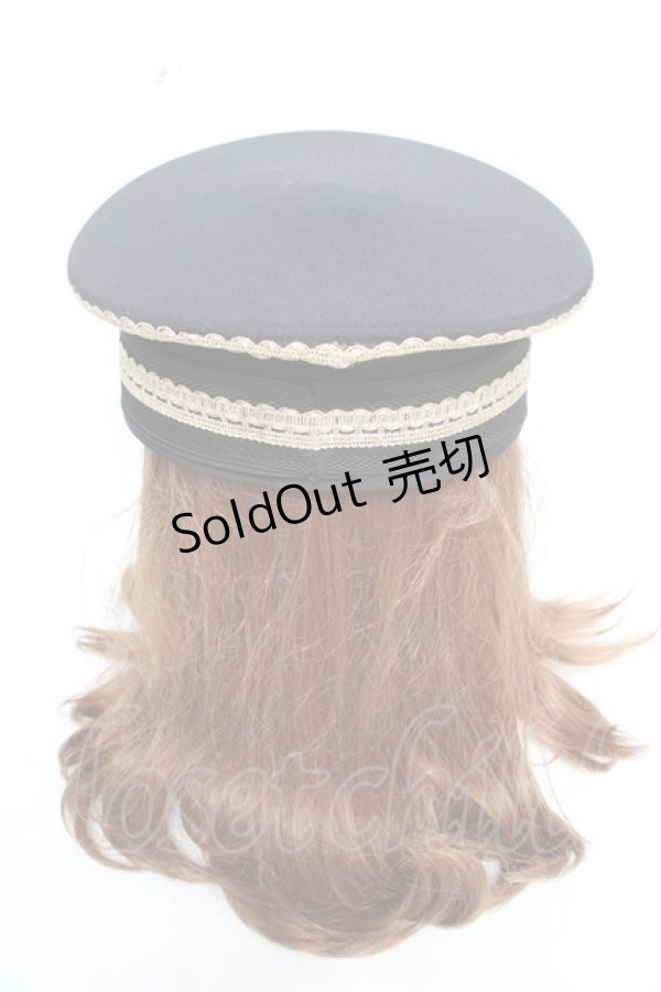 画像3: Royal Princess Alice / dark knight general ミリタリーキャップ  黒 Y-26-01-22-029-LO-AC-SZ-ZY (3)