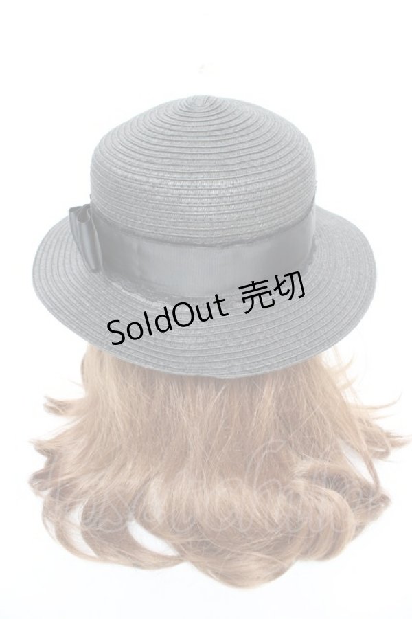 画像3: m petit by misako / AMブレードカンカン帽  黒 Y-26-01-22-030-LO-AC-SZ-ZTK037 (3)