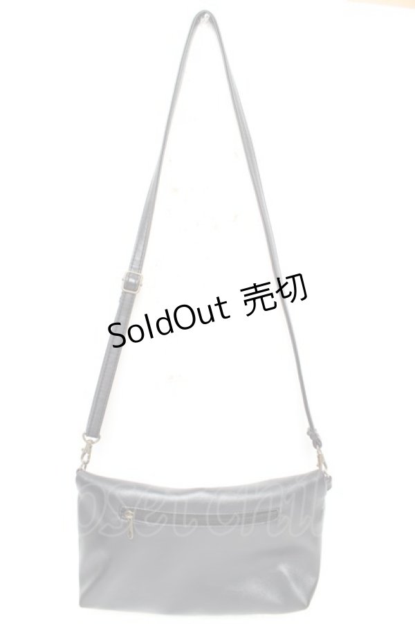 画像2: axes femme / 月夜の猫ショルダーバッグ  黒 Y-26-01-22-034-AX-BG-SZ-ZY (2)