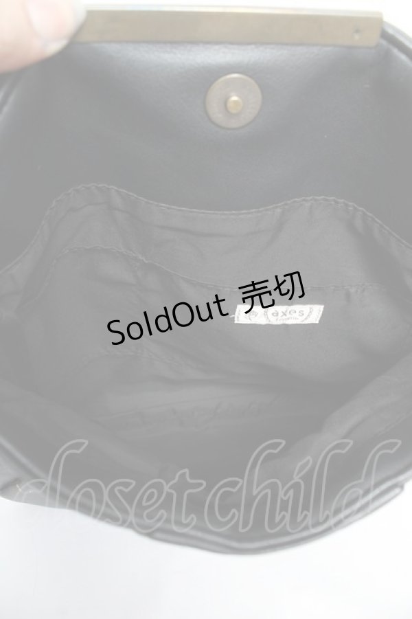 画像3: axes femme / 月夜の猫ショルダーバッグ  黒 Y-26-01-22-034-AX-BG-SZ-ZY (3)