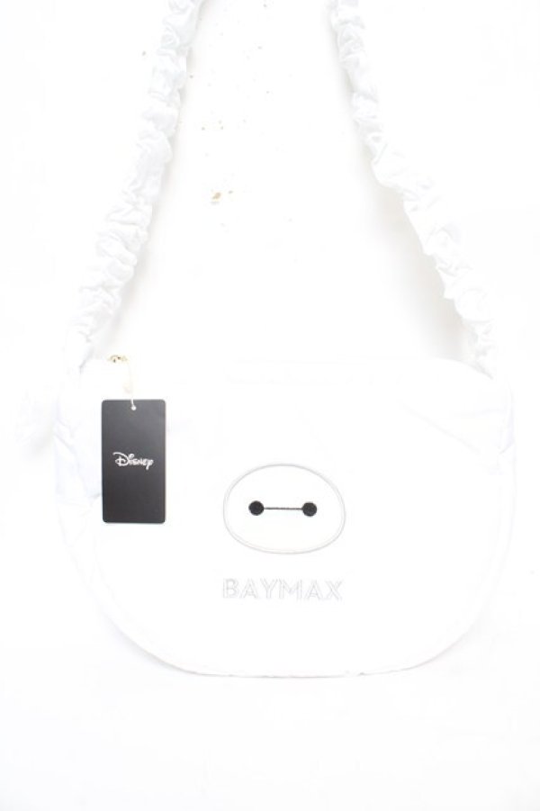 画像1: Maison de FLEUR / BAYMAX/ドロストショルダーバッグ  白 Y-26-01-22-035-LO-BG-SZ-ZY (1)