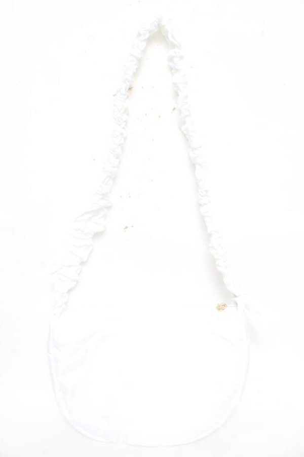 画像2: Maison de FLEUR / BAYMAX/ドロストショルダーバッグ  白 Y-26-01-22-035-LO-BG-SZ-ZY (2)