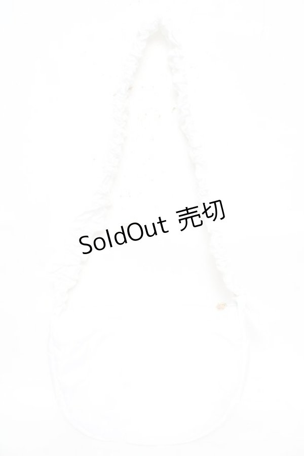 画像2: Maison de FLEUR / BAYMAX/ドロストショルダーバッグ  白 Y-26-01-22-035-LO-BG-SZ-ZY (2)