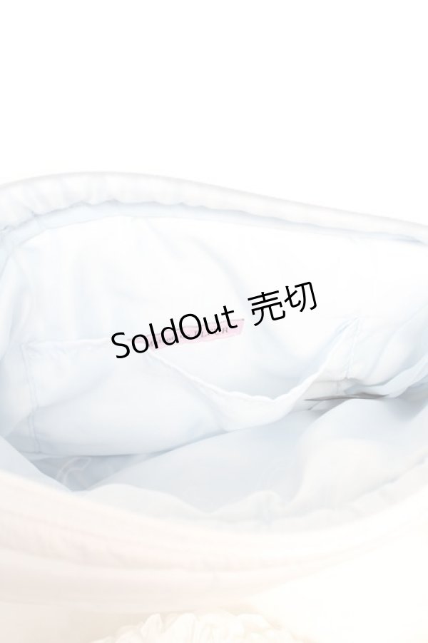 画像3: Maison de FLEUR / BAYMAX/ドロストショルダーバッグ  白 Y-26-01-22-035-LO-BG-SZ-ZY (3)