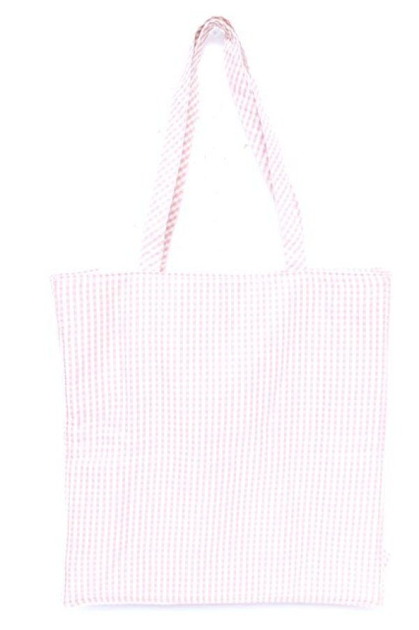 画像2: Maison de FLEUR / ギンガムチェリートートバック  ピンク Y-26-01-22-036-LO-BG-SZ-ZY (2)