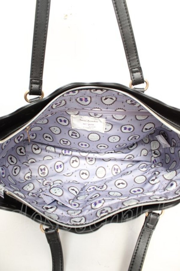 画像3: m petit by misako / サンリオキャラクターコラボクロミハンドバック  黒 Y-26-01-22-037-LO-BG-SZ-ZY (3)