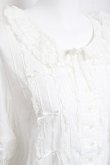 画像6: PINK HOUSE / ローンフリルブラウス F 白 Y-26-01-24-039-LO-BL-SZ-ZY (6)