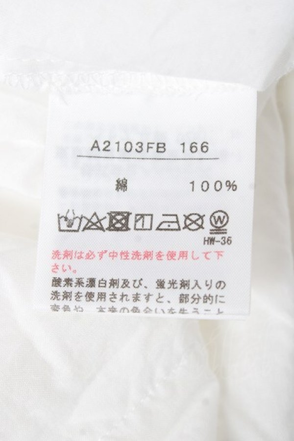 画像8: PINK HOUSE / ローンフリルブラウス F 白 Y-26-01-24-039-LO-BL-SZ-ZY (8)