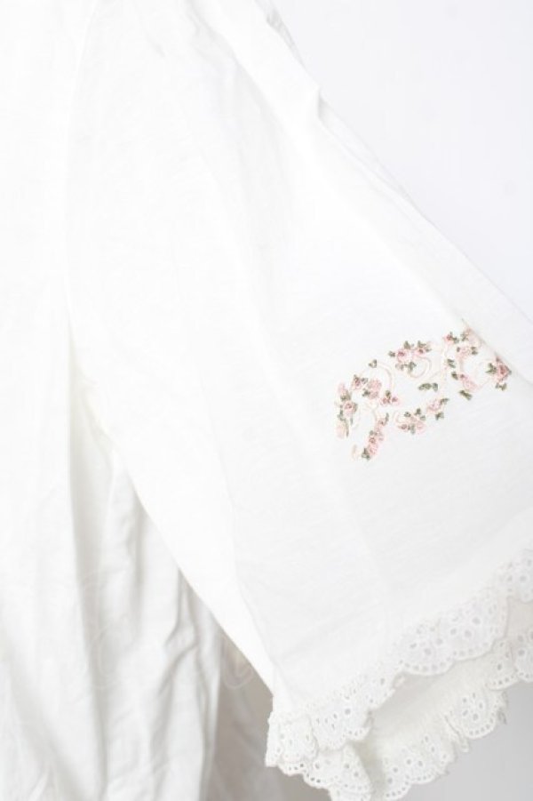 画像5: PINK HOUSE / ローンフリルセーラーブラウス F 白 Y-26-01-24-040-LO-BL-SZ-ZY (5)