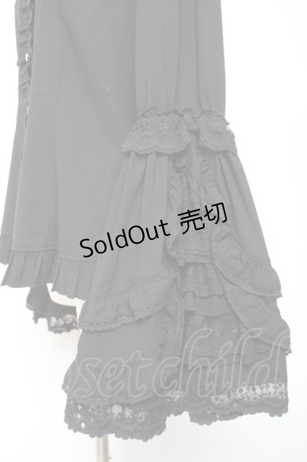 画像3: 中国ロリータ / 姫袖ブラウス XL 黒 Y-26-01-24-049-LO-TO-SZ-ZY (3)