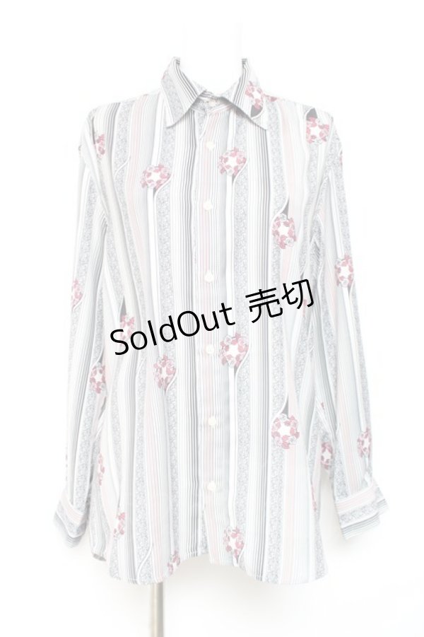 画像1: AXES-X / アールデコローズPTシャツ M 赤 Y-26-01-24-050-LO-BL-SZ-ZY (1)