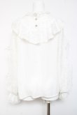 画像3: axes femme kawaii / ヴィンテージシフォンブラウス  白 Y-26-01-24-051-AX-BL-SZ-ZY (3)