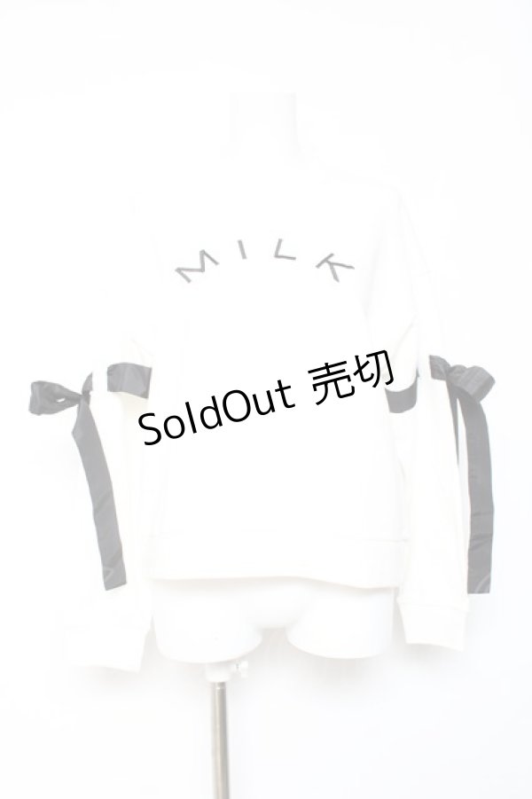 画像1: MILK / Ribbon stringトップス  オフ Y-26-01-24-058-ML-TO-SZ-ZY (1)