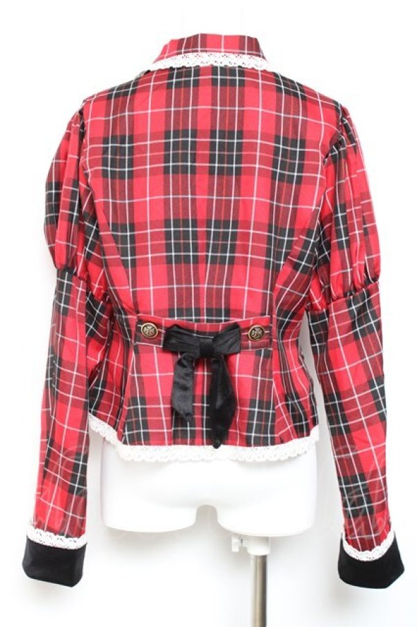 画像2: Eri Aino's Collection / シャーロットの水曜日ジャケット  赤 Y-26-01-24-060-LO-JA-SZ-ZY (2)