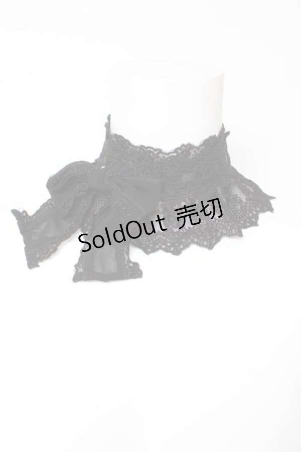 画像1: ATELIER PIERROT / Laced Graceチョーカー  黒 Y-26-01-24-014-EL-AC-SZ-ZY (1)