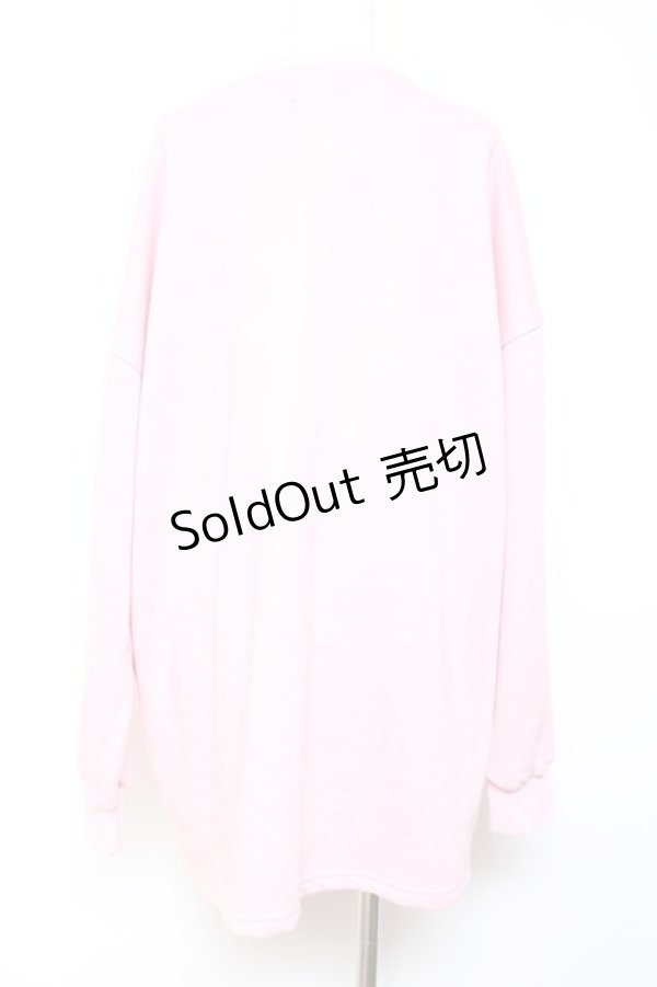 画像3: LISTEN FLAVOR / おくすりベアプルオーバー  ピンク Y-26-01-24-064-PU-TO-SZ-ZY (3)