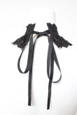 画像2: ATELIER PIERROT / Laced Graceチョーカー  黒 Y-26-01-24-014-EL-AC-SZ-ZY (2)