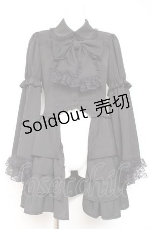 画像: Jamieエーエヌケー / お姫様ブラウス M 黒 Y-26-01-24-078-LO-BL-SZ-ZY