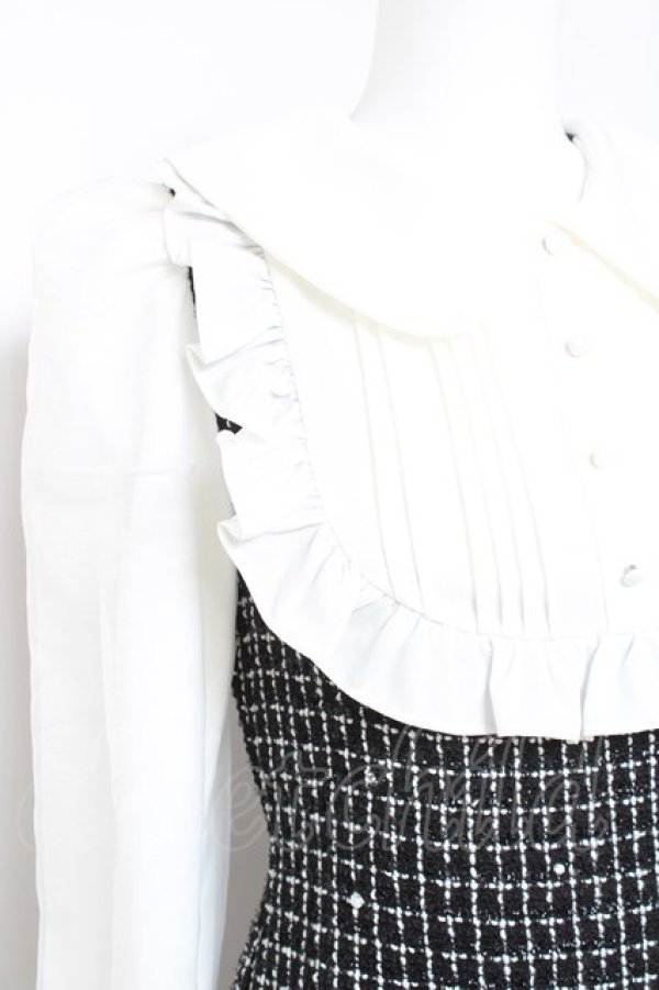 画像3: Me roir / ラメツイードワンピース M 黒 Y-26-01-24-079-LO-OP-SZ-ZY (3)