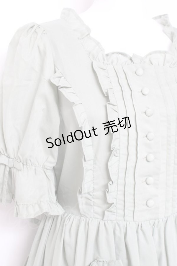 画像4: Chalmiere / フリルロングワンピース M ミント Y-26-01-24-081-LO-OP-SZ-ZY (4)