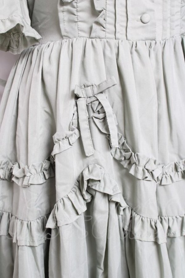 画像5: Chalmiere / フリルロングワンピース M ミント Y-26-01-24-081-LO-OP-SZ-ZY (5)