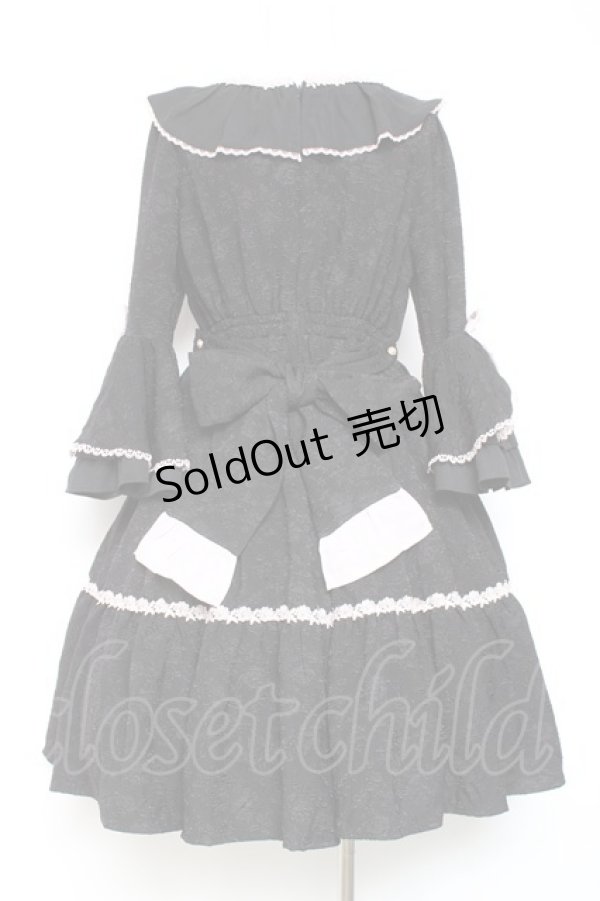 画像3: axes femme kawaii / メアリー姫袖ドレス M 黒 Y-26-01-24-082-AX-OP-SZ-ZY (3)