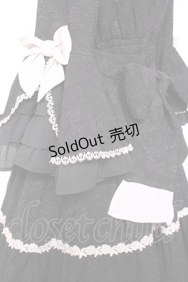 画像4: axes femme kawaii / メアリー姫袖ドレス M 黒 Y-26-01-24-082-AX-OP-SZ-ZY (4)