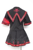 画像3: Grrr the Lipper / 魔界学園セーラーセットアップ F ブラック×レッド Y-26-01-24-083-PU-OP-SZ-ZY (3)