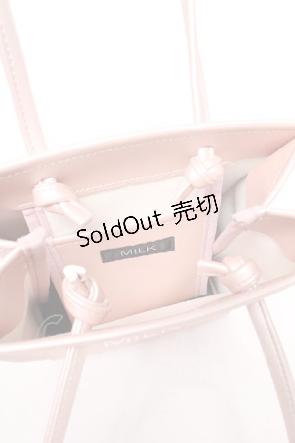 画像3: MILK / レザー petie BAG  パールピンク Y-26-01-24-017-ML-BG-SZ-ZY (3)