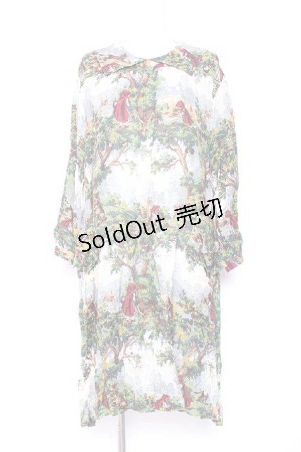 画像1: Jane Marple / To the forestタブリエドレス M ベージュ Y-26-01-24-085-JM-OP-SZ-ZY (1)