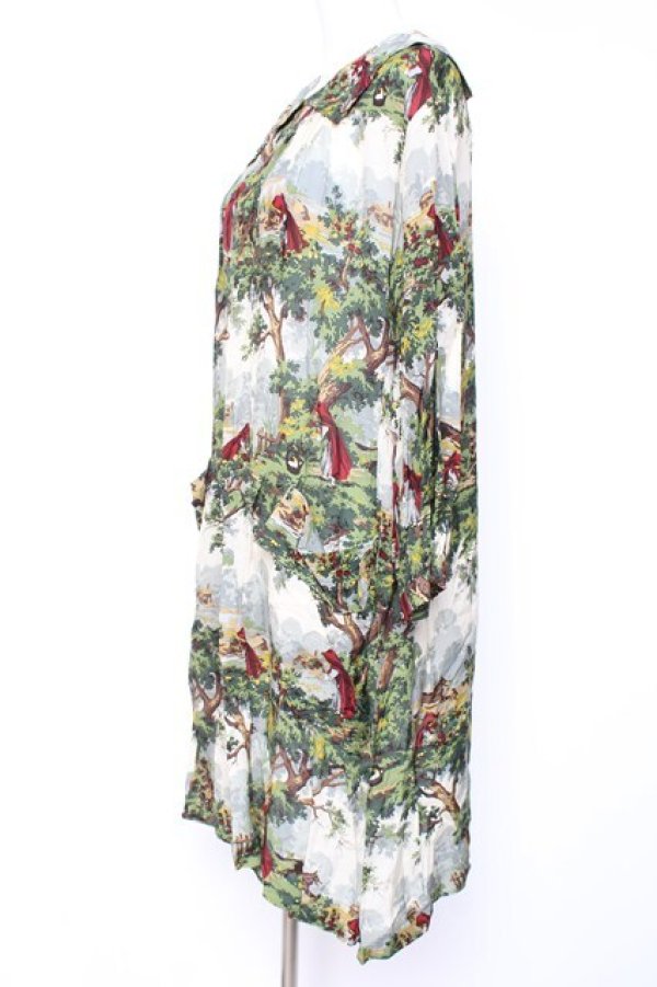 画像2: Jane Marple / To the forestタブリエドレス M ベージュ Y-26-01-24-085-JM-OP-SZ-ZY (2)