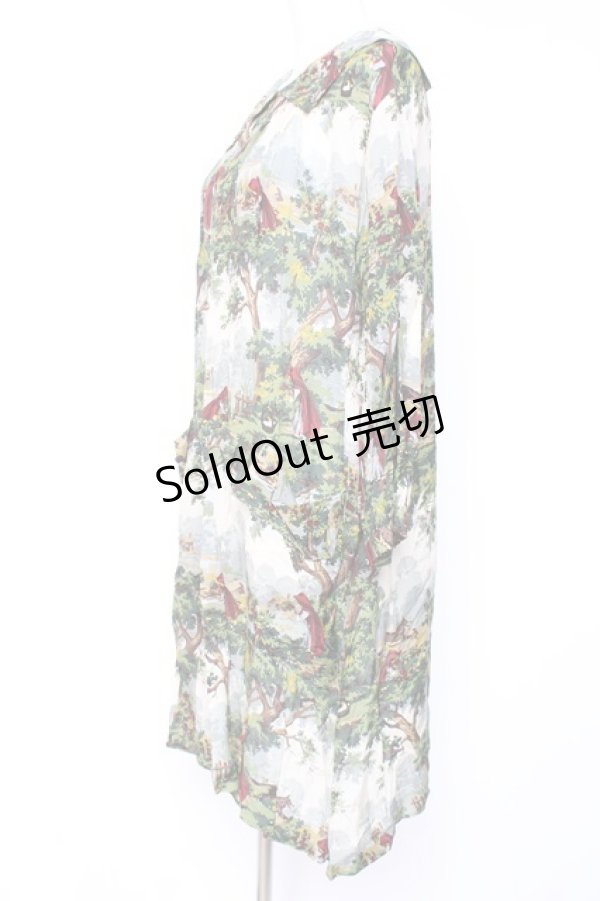 画像2: Jane Marple / To the forestタブリエドレス M ベージュ Y-26-01-24-085-JM-OP-SZ-ZY (2)