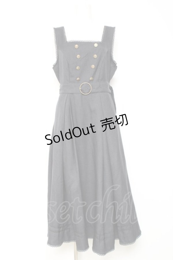 画像1: Kurumi Collaboration / マリンアカデミアジャンパースカート LL 濃青 Y-26-01-24-088-LO-OP-SZ-ZI (1)