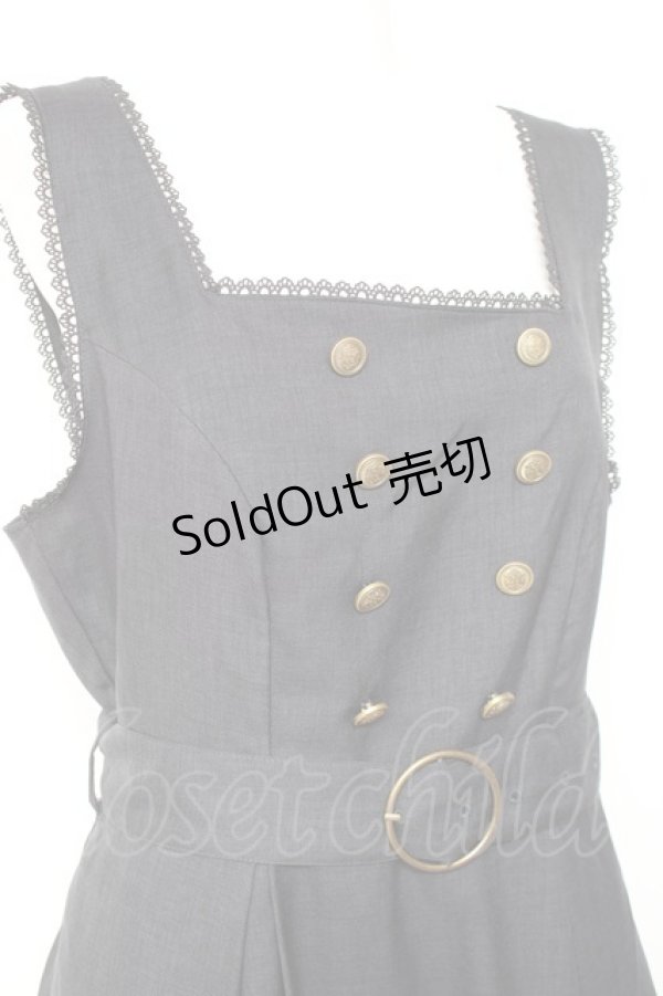 画像3: Kurumi Collaboration / マリンアカデミアジャンパースカート LL 濃青 Y-26-01-24-088-LO-OP-SZ-ZI (3)