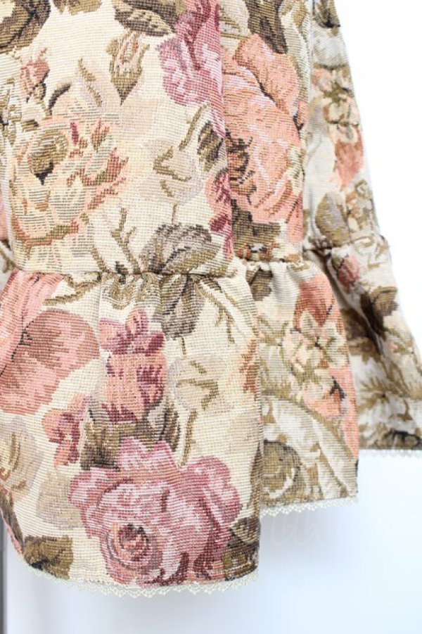 画像5: Kurumi Collaboration / TT*KRMゴブランジャンパースカート LL 中薄橙 Y-26-01-24-093-LO-OP-SZ-ZY (5)