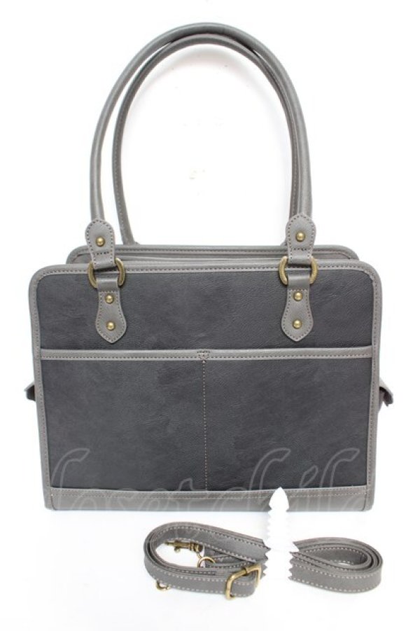 画像2: Kurumi Collaboration / ノエル・ド・メモワール　バッグ  中黒 Y-26-01-24-019-LO-BG-SZ-ZY (2)