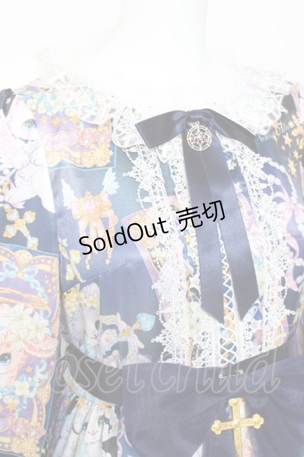 画像5: Royal Princess Alice / Twinkle Horoscope・ 飴ノ森ふみかコラボワンピース  ネイビー Y-26-01-24-100-LO-OP-SZ-ZY (5)