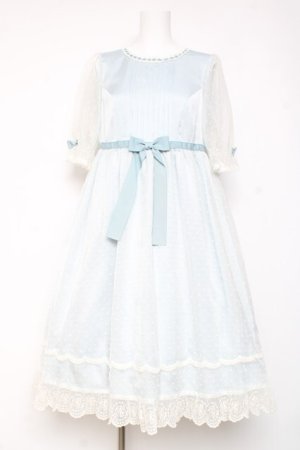 画像: Melody BasKet / Snow Whiteドレス M サックス Y-26-01-24-101-LO-OP-SZ-ZY