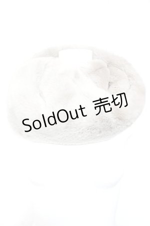 画像: axes femme / エコファースヌード  グレー Y-26-01-24-021-AX-ZA-SZ-ZT0204L