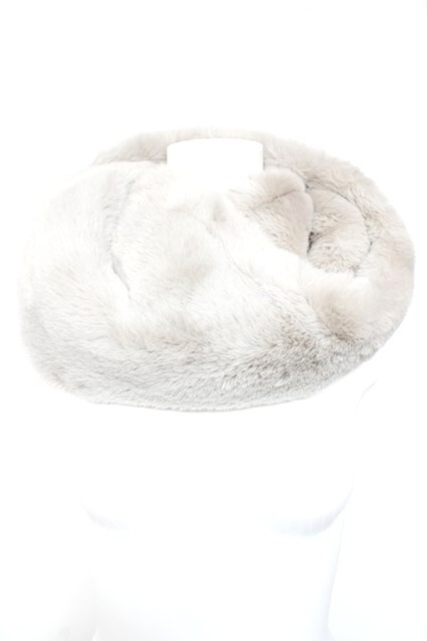 画像1: axes femme / エコファースヌード  グレー Y-26-01-24-021-AX-ZA-SZ-ZY (1)